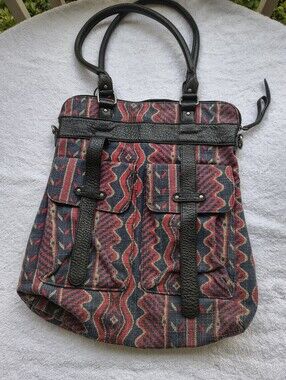 Volcom Patterned Tote Bag